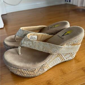 Volatile Wedge Sandals